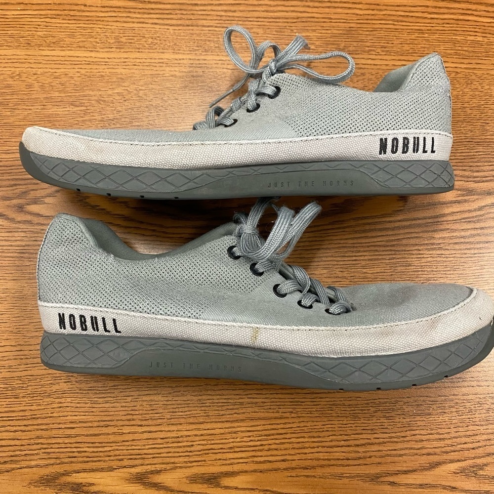 NoBull project Grey Canvas Trainer Men’s 11, Women’s 12.5